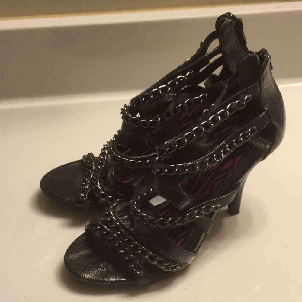 WESTIES caged stilettos SZ 7.5